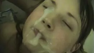 Fat baby girl fucked hard by all crowd of lovers